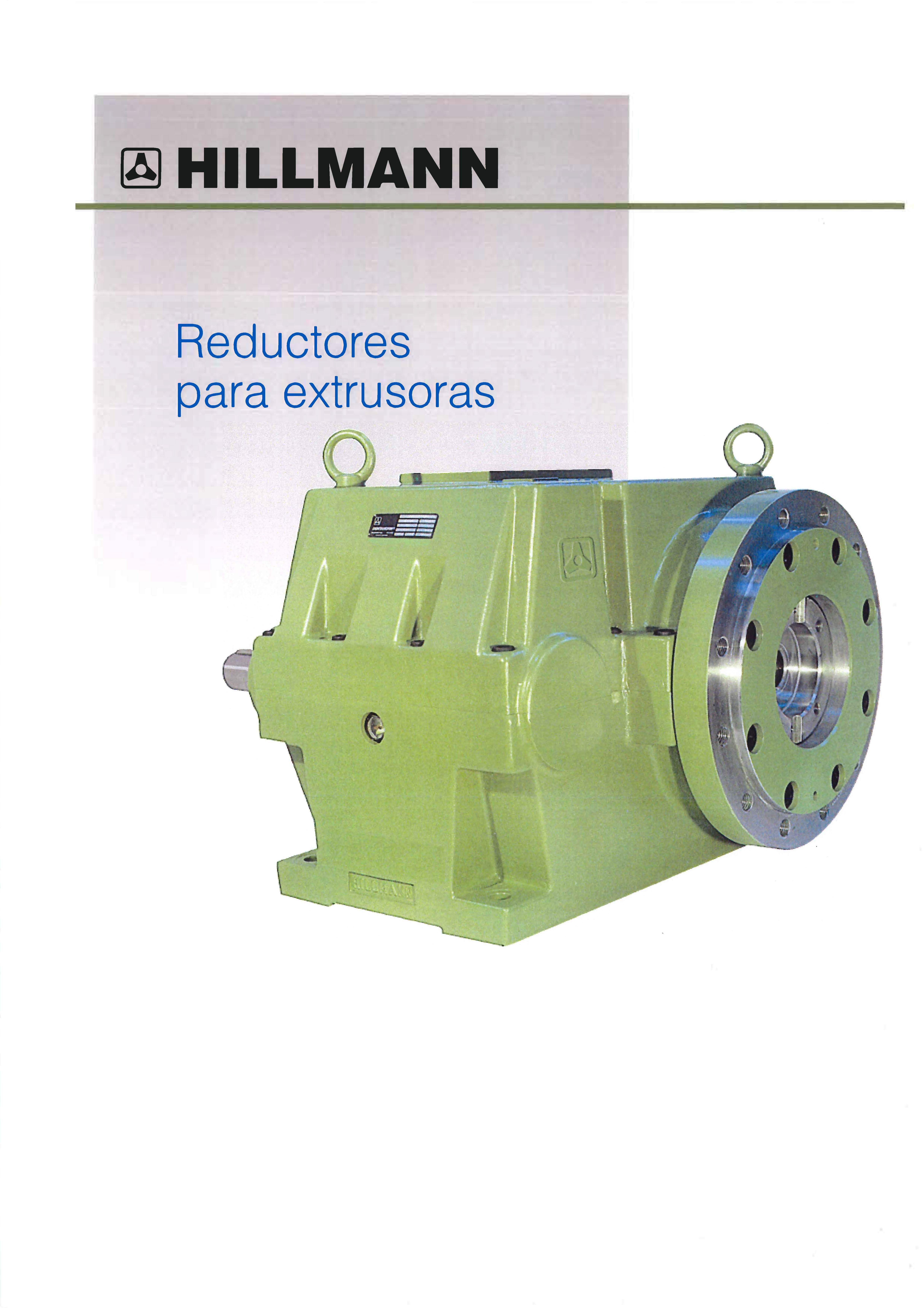 Portada del catálogo de Reductores